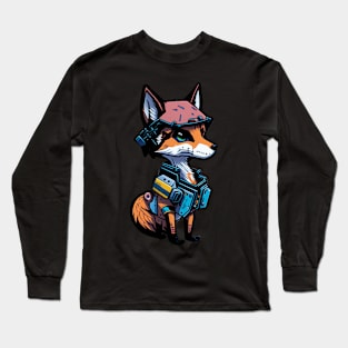 Cyber Fox Long Sleeve T-Shirt